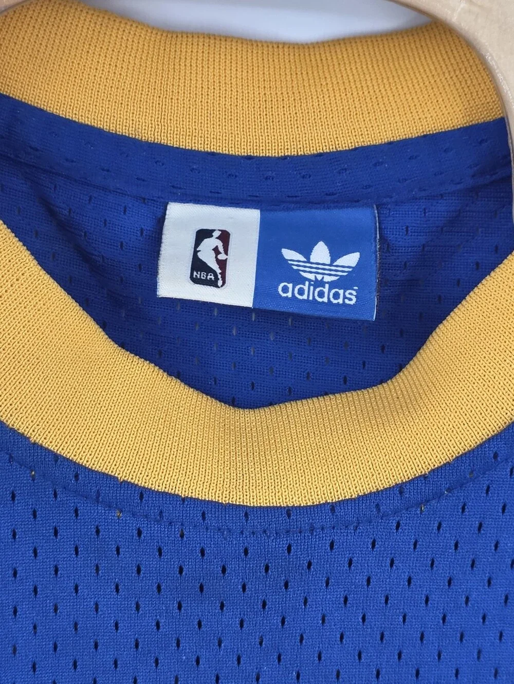Adidas NBA Hardwood Classics Denver Nuggets Allen Iverson #3 Jersey Blue Medium